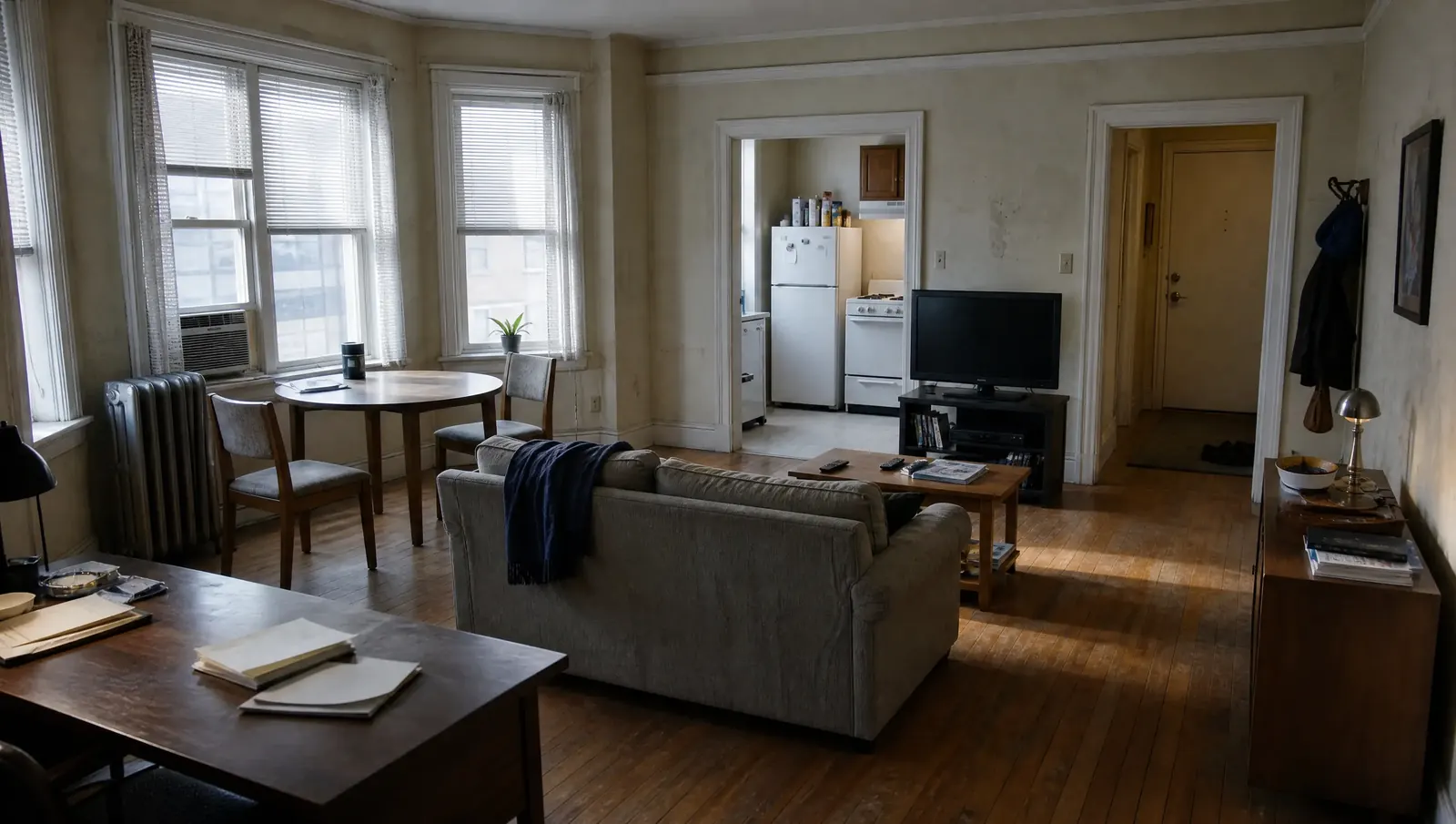 Intérieur d’appartement, référence de lieu Breaking Face.